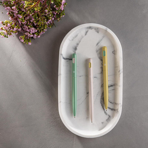 DIVERSEBEE Black Ink Ballpoint Pens, 3 Pack Retractable No Bleed Bible Pens, Aesthetic Pens, Cute Bible Study Journaling Supplies, School Office G...